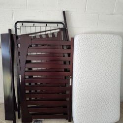 Baby Crib With Mattress