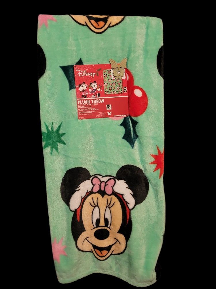Minnie Mouse Throw 50x60in