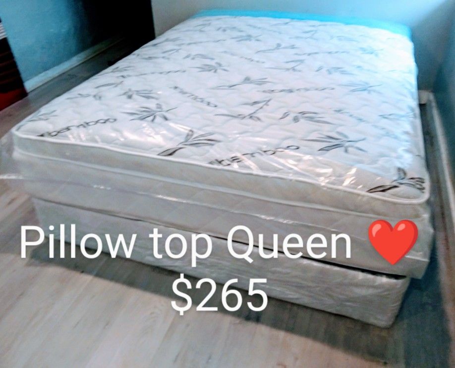 $550 For 2 Twin Bed With Mattress And Boxspring Brand New Free Delivery Free Assembly
