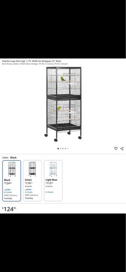 Large bird cage.  Good condition.