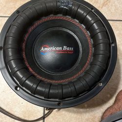 American Bass Subwoofer  “10” XFL- 1044