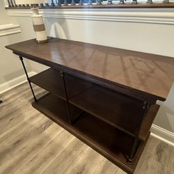 Bookshelf / console table cabinet