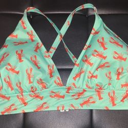Lobster Plunge Bikini Top