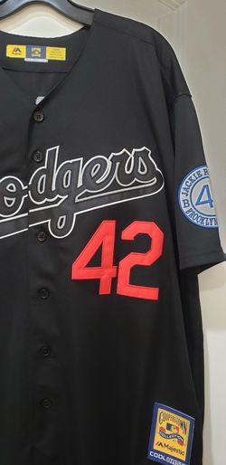 Los Angeles Dodgers Jackie Robinson #42 throwback Jersey for Sale in San  Bernardino, CA - OfferUp