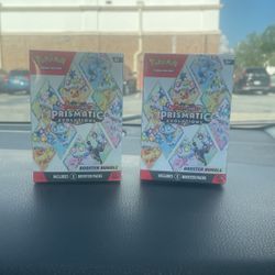 Pokemon Prismatic Evo Booster Bundles