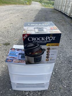 Crockpot With Recipe Book