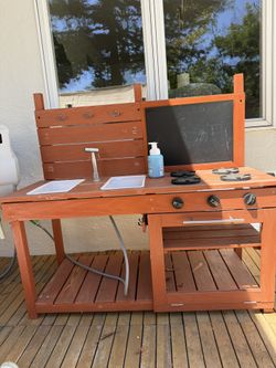 Mud Kitchen With Running Water