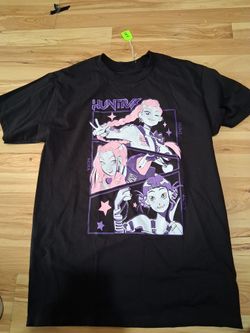 NEW Kpop Demon Hunters  (Huntrix) T-Shirt collection size Medium unisex (for men or women) material cotton,  