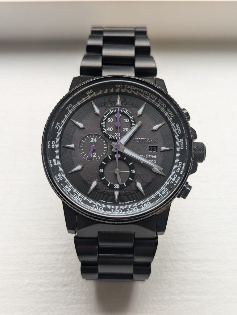Citizen Black Panther Eco-Drive Men's Watch
