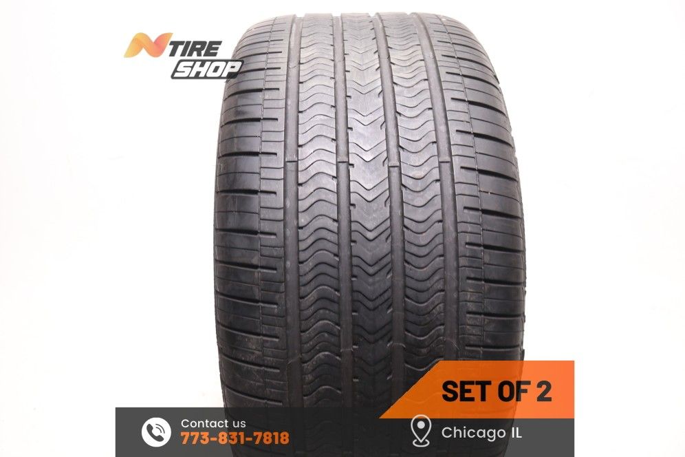 Set of 2 Used 7/32 295/30R21 102V Goodyear Eagle Sport TO SoundComfort