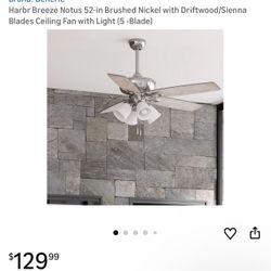 Harbor Breeze Ceiling Fan