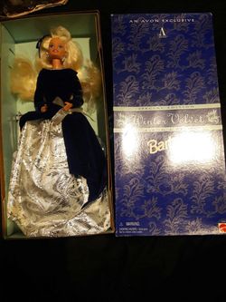 Winter velvet barbie
