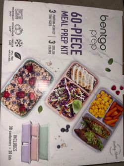 Bentgo prep 60 piece meal prep kit