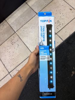 Top Fin LED Light Bubble Wall 12 Inch