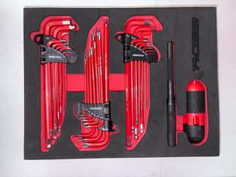 Hex and Torx Key Set w/ Handles