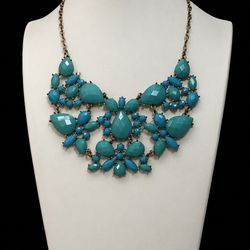 Turquoise Statement Necklace