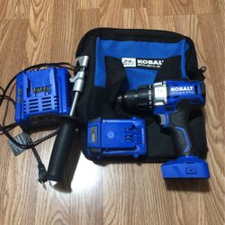 Kobolt 24v Brushless Drill With Battery & Charger