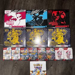 Pokemon Cards Destined Rivals, 151, Paldean Fates 