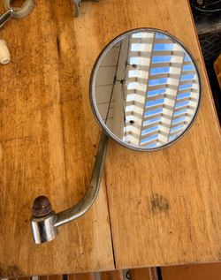 vw vintage early side view mirror