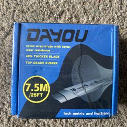 Dayou 25 Foot Tape Measure