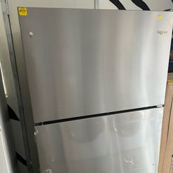 Whirlpool Open Box Refrigerator Top Freezer 