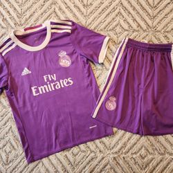 Boys Set Real Madrid Jersey & Short X Small