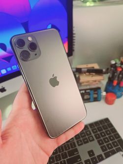 Midnight Green iPhone 11 Pro 256Gb Unlocked 100% Battery Health