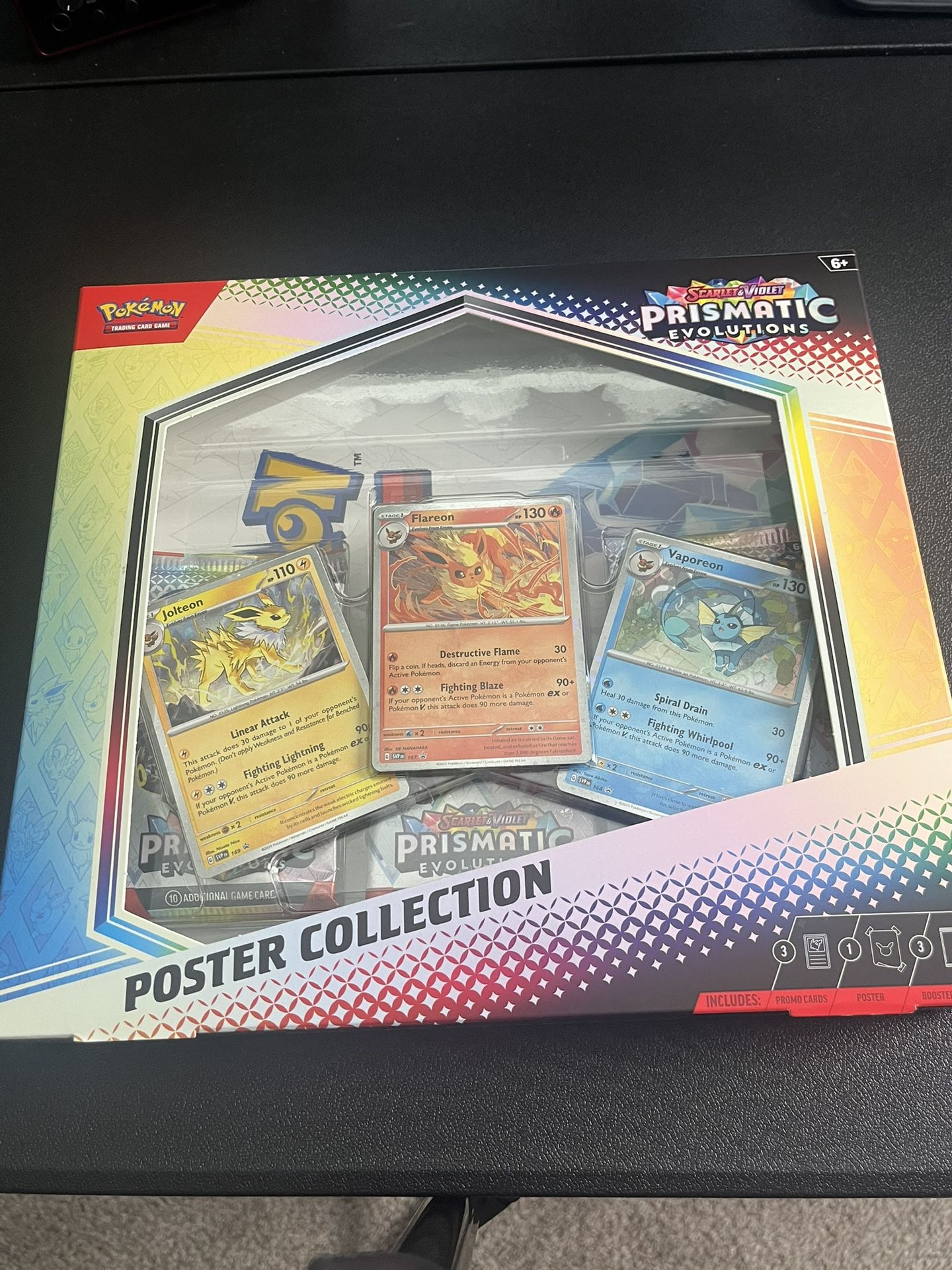 Pokemon TCG SV8.5 Prismatic Evolution Poster Collection Box Factory New Unopened