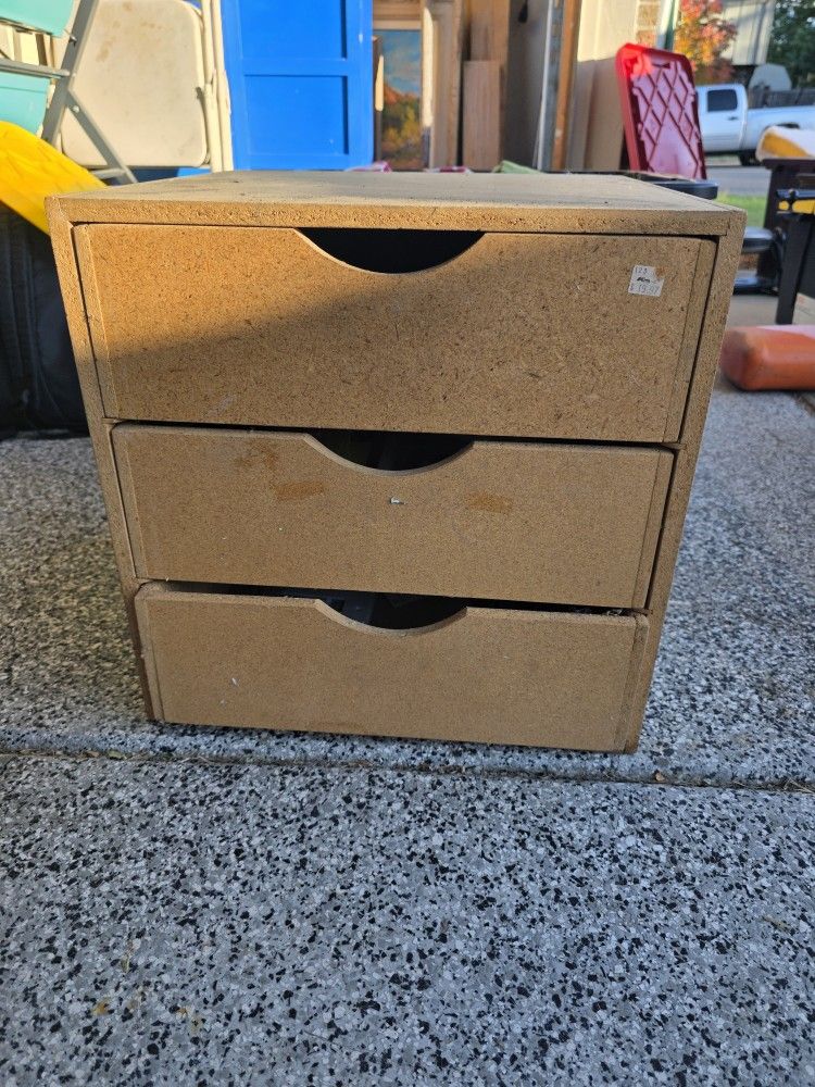 3 Drawer Storage Unit 
