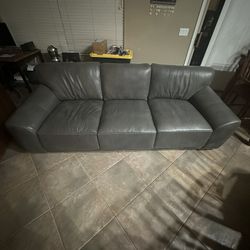 Leather Couch 