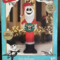 Jack Skellington Christmas Outdoor Decor Brand New