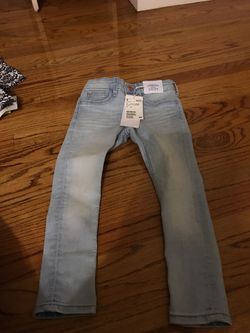 H&M Lil girl skinny Jeans Sz 3-4 yrs with tags