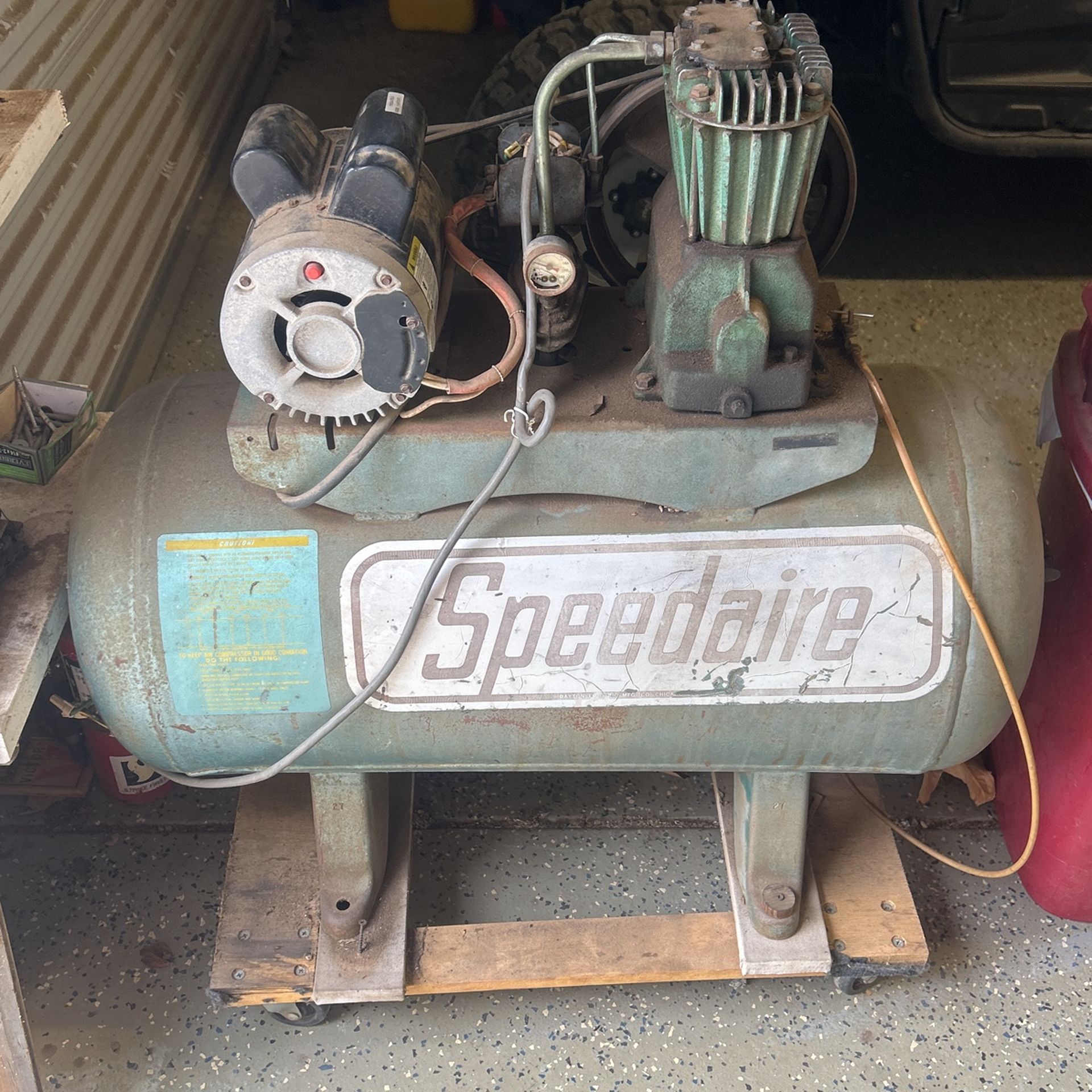 Speedaire Air Compressor Free