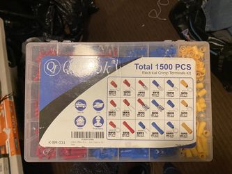 1500 Piece Electrical Crimp Kit