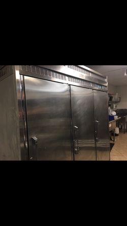 3 doors. Victory. Refrigerator