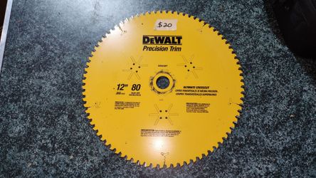 12" Dewalt saw blade
