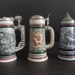 Vintage Avon Handcrafted Beer Steins