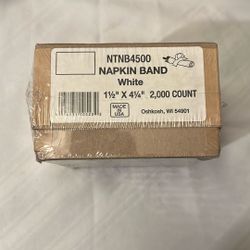 2,000 Count Napkin Bands