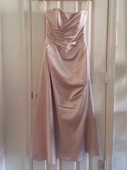 Pink bridesmaid dress size 8