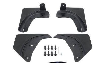 Tesla splash guard black