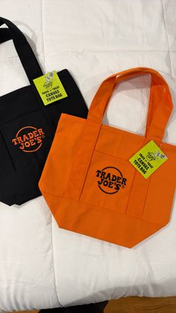 Trader Joe’s Trick Or Treat Canvas Tote Bags