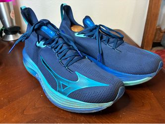 Mizuno Neo Vista Mens Size 11.5 Estate Blue Athletic Running Walk Shoes