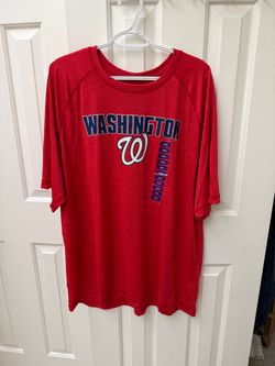 MLB Genuine Merchandise Washington Nationals Red T-Shirt 2XL NWT
