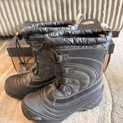 Northface Waterproof Black Boots
