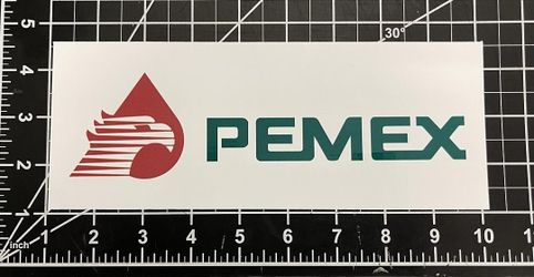 Pemex Adhesive Vynil Vinyl Sticker