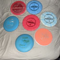 7 Discs For Disc Golf 