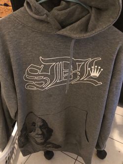 SDL HOODIE GREY SIZE L