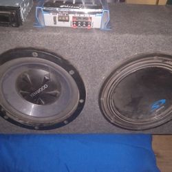 Used Subs With Amp And Deck
