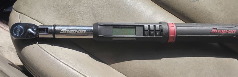 3/8 Drive Digital Flex Head Snap On Torque Wrench