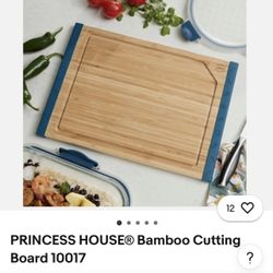 Princess House Bamboo Cutting Board Regular Price 39.99